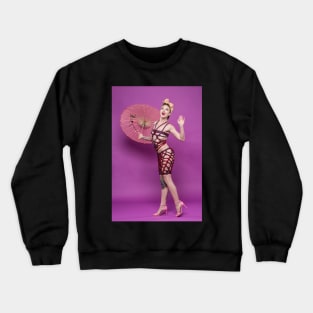 Pin Up Greetings from the Rope Bunny Crewneck Sweatshirt